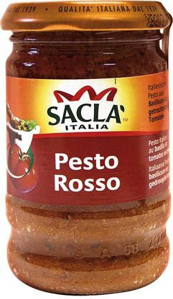 SACLA' Pesto rosso omáčka so sušenými paradajkami 2 x 190 g