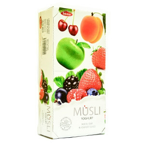 Tekmar Müsli tyčinka v jogurte lesné ovocie 32 x 30 g