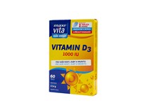 MaxiVita Vaše zdraví Vitamín D3 (60 tabliet) 1x17,4 g