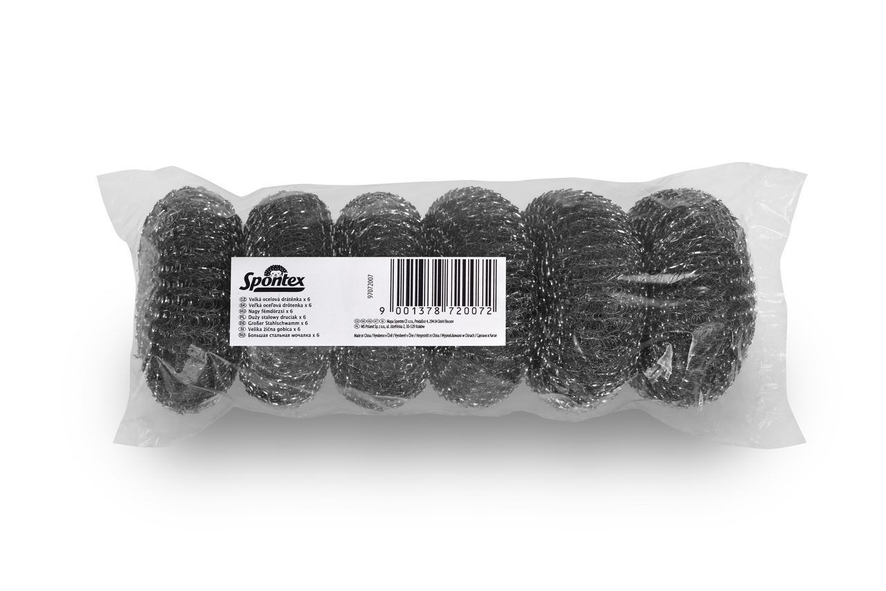 Spontex Drôtenka kovová 40 g 6 ks