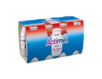 DANONE Actimel Jogurtové mlieko jahoda chlad. 8x100 ml