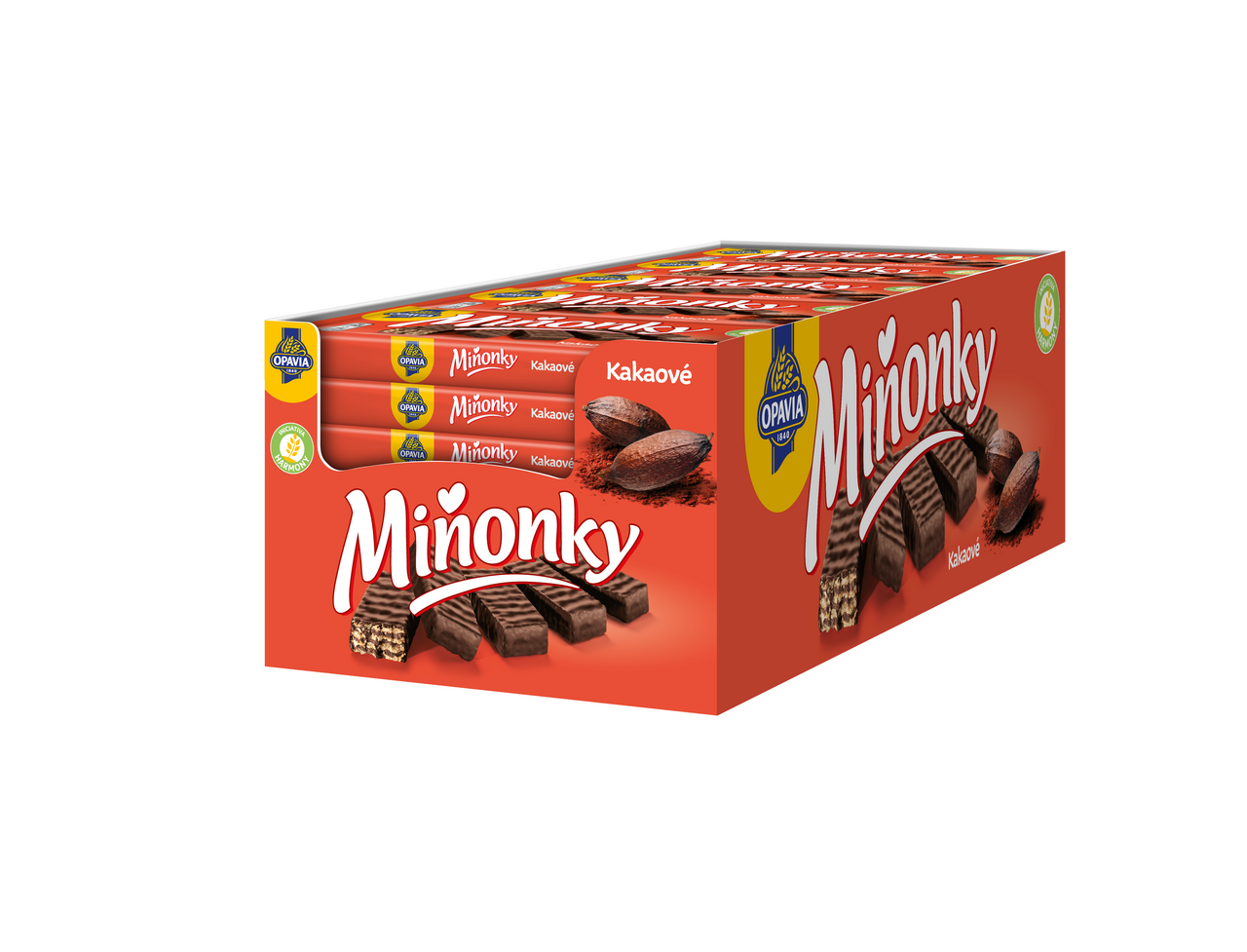 Opavia Miňonky kakaové oblátky 35 x 50 g