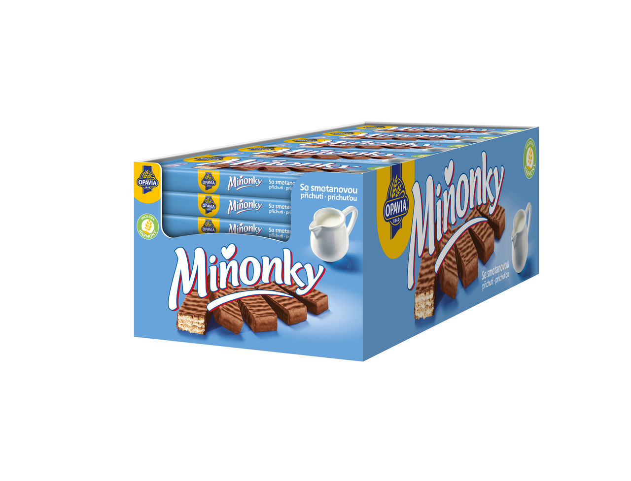 Opavia Miňonky smotanové oblátky 35 x 50 g