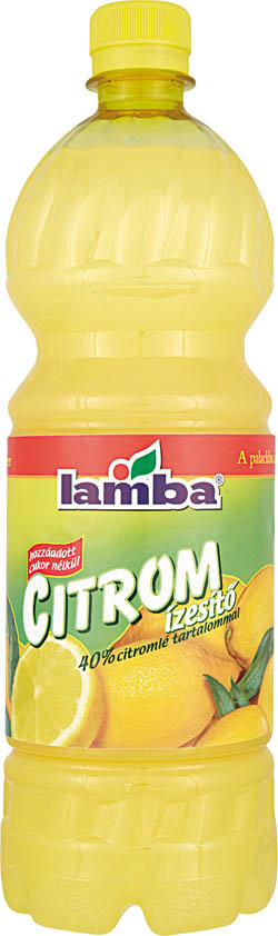 LAMBA Koncentrát citrónový 40 % 1 l