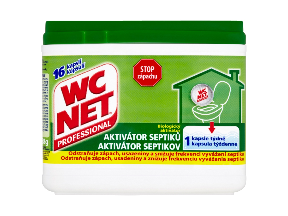 WC NET aktivátor septikov 288 g