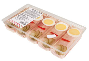 Váhala Šunkové závitky v aspiku chlad. 5 x 130 g