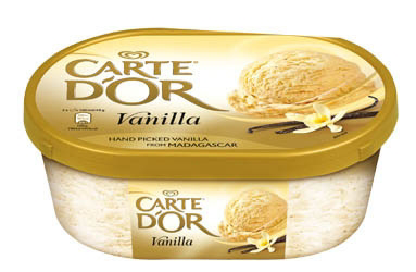CARTE D'OR Vanilla/vanilka zmrzlina mraz. 1000 ml