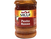 Sacla Pesto rosso omáčka so sušenými paradajkami 2x190 g