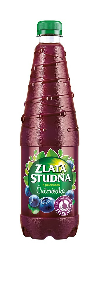 Zlatá Studňa sirup čučoriedka 6 x 700 ml PET