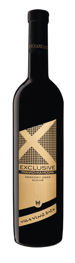 VILLA VÍNO RAČA Exclusive Frankovka modrá neskorý zber 750 ml