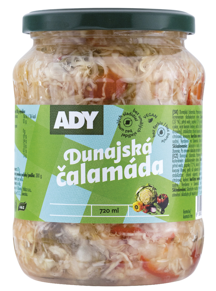 ADY Čalamáda dunajská 8 x 720 ml