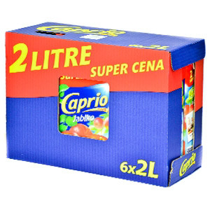 Caprio nektár jablko 6 x 2 l