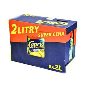 Caprio nektár ananás 6 x 2 l