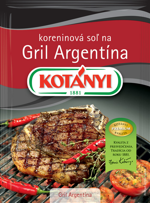 KOTÁNYI Korenie gril argentina 5 x 40 g