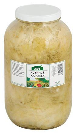 ADY Kvasená kapusta 3300 g