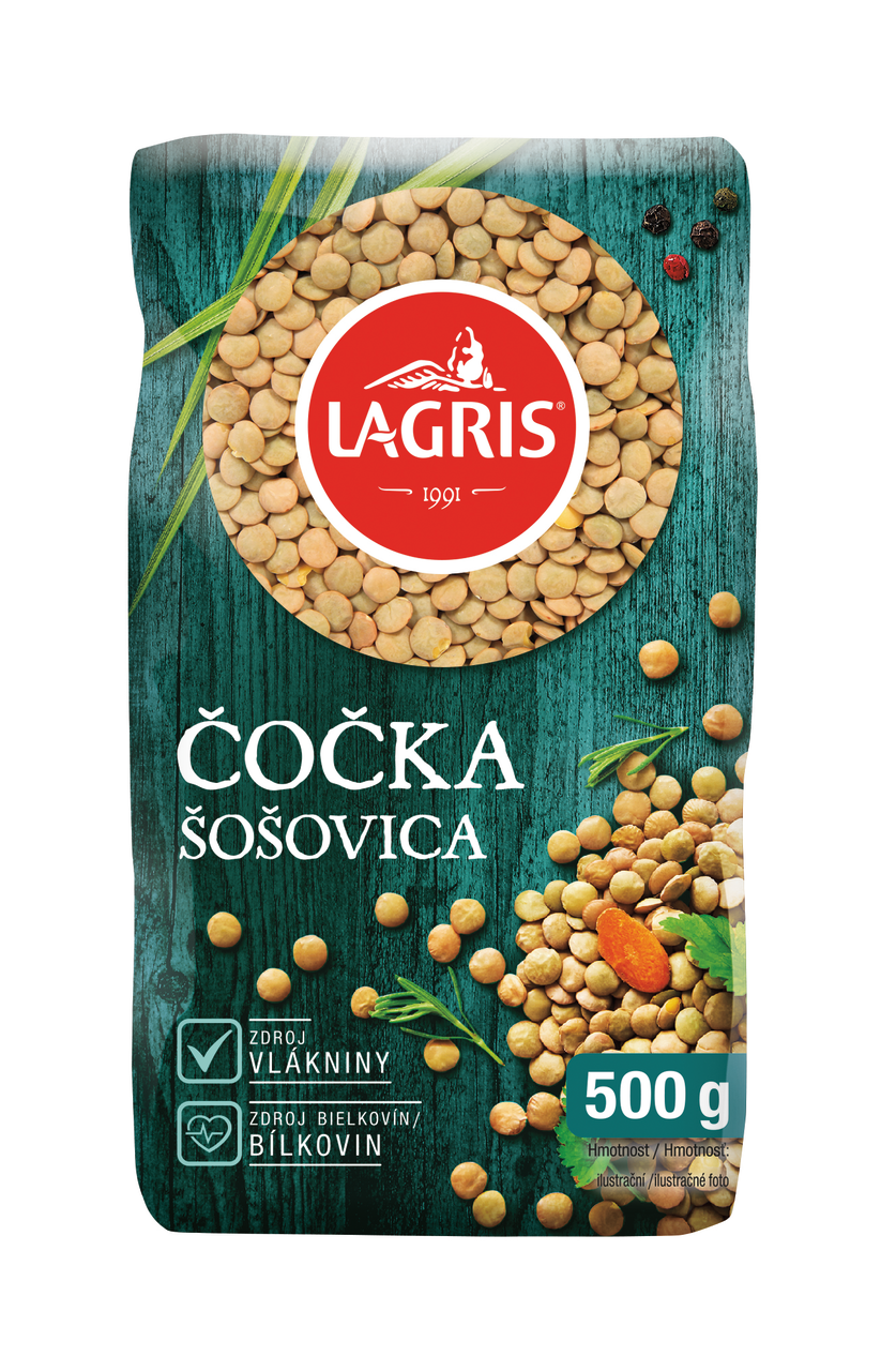 Lagris Šošovica veľkozrnná 6 x 500 g