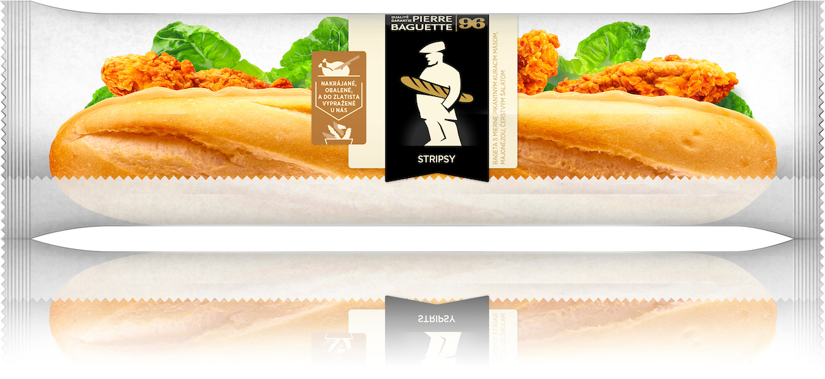Pierre Baguette Bageta kuracie stripsy chlad. 240 g
