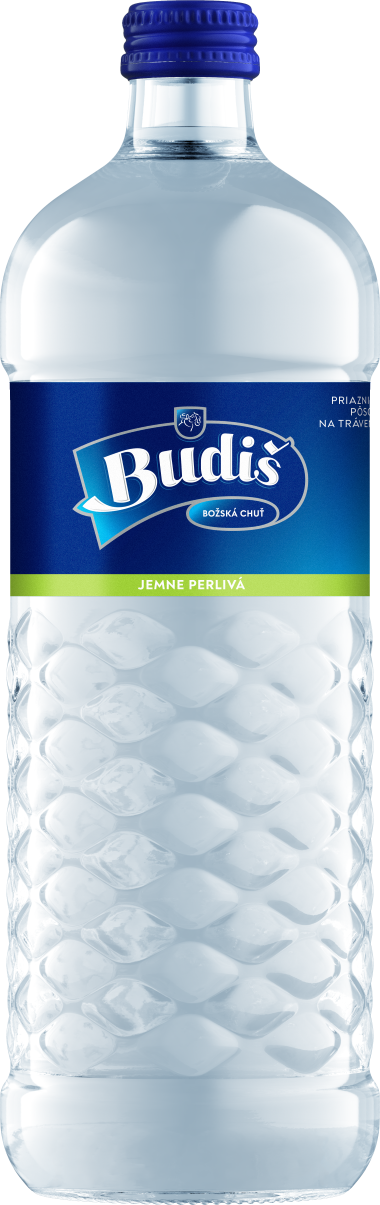 Budiš minerálna voda jemne perlivá voda 12 x 700 ml SKLO