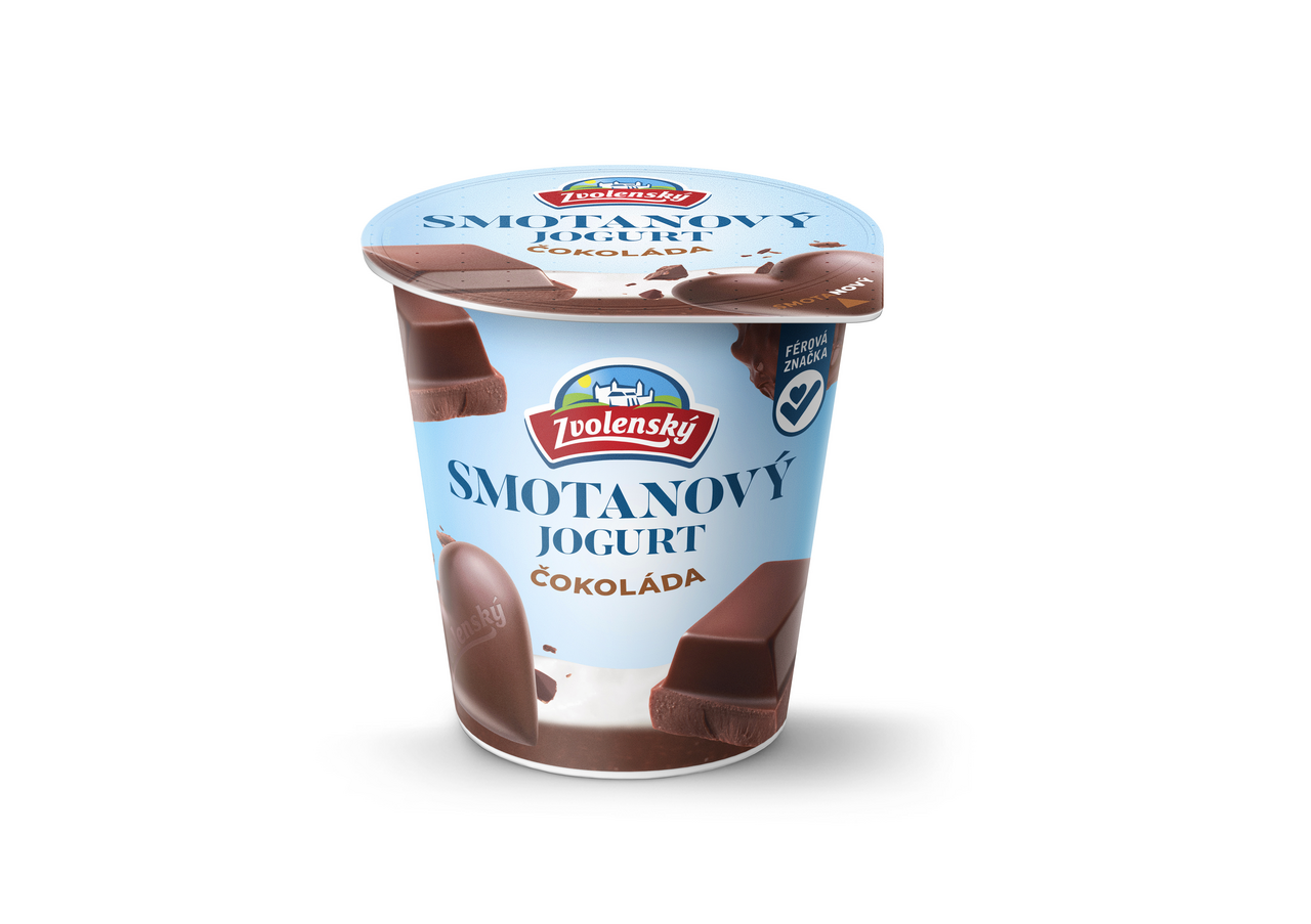Zvolenský Smotanový jogurt čokoláda 20 x 145 g
