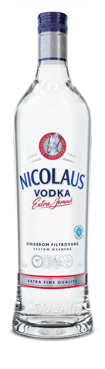 ST. NICOLAUS Vodka Extra jemná 38% 1 l