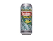 Urpiner pivo nealkoholické radler 24x500 ml PLECH