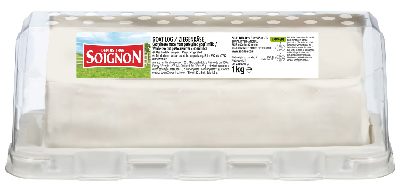 Soignon Buche Afineé Kozí syr s bielou plesňou chlad. 1 kg