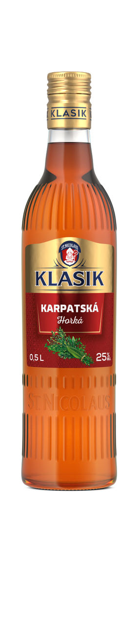 ST. NICOLAUS Klasik Karpatská horká 25% 500 ml