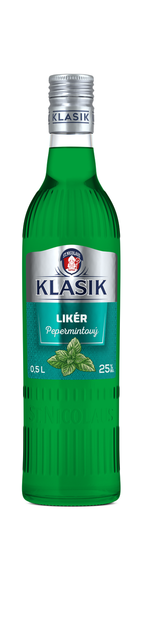 ST. NICOLAUS Klasik Pepermintový likér 25% 500 ml