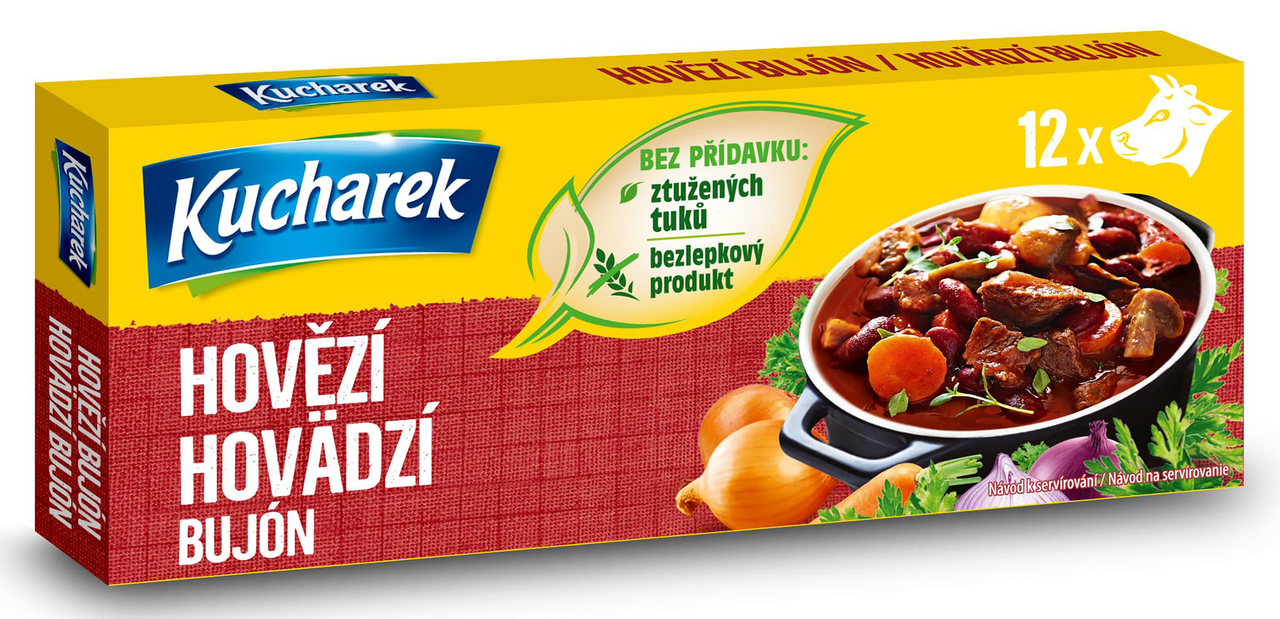 Kucharek Hovädzí bujón 5 x 120 g