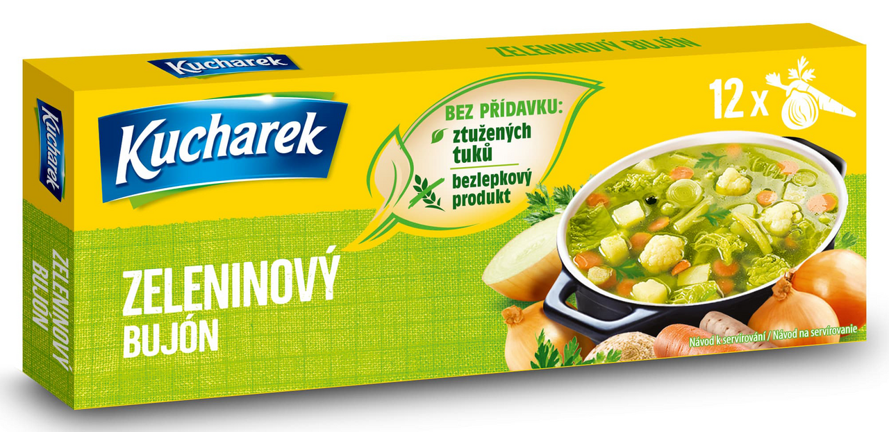 Kucharek Zeleninový bujón 5 x 120 g