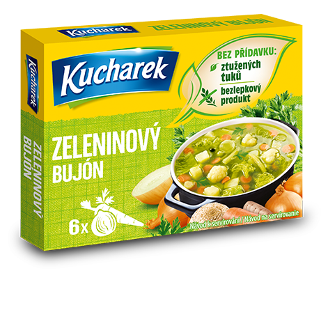 Kucharek Zeleninový bujón 5 x 60 g