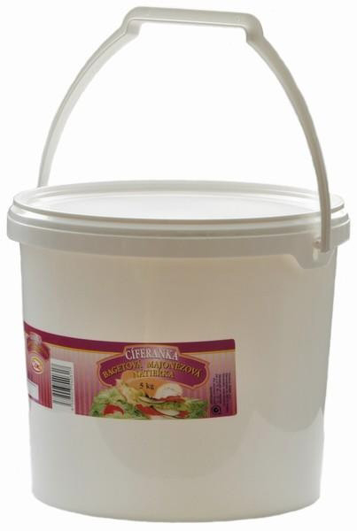 DOMA Cíferanka bagetová majonézová nátierka chlad. 5 kg vedro