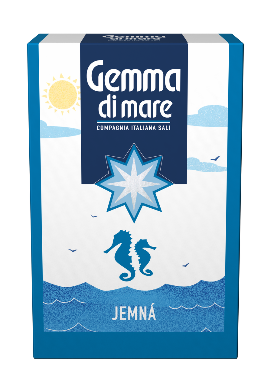 GEMMA DI MARE soľ morská jemná 1 kg