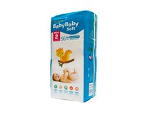 BabyBaby Soft Ultra-Dry Mini detské plienky 1x56 ks