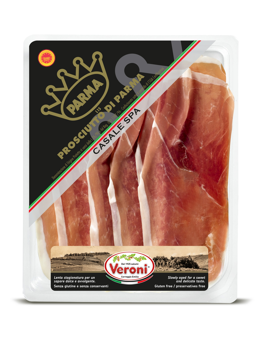 VERONI Prosciutto di Parma plátky chlad. 80 g