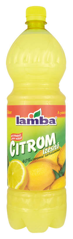LAMBA citrónový koncentrát 40 % 1,5 l PET