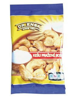 Ensa Kešu pražené solené 5 x 60 g