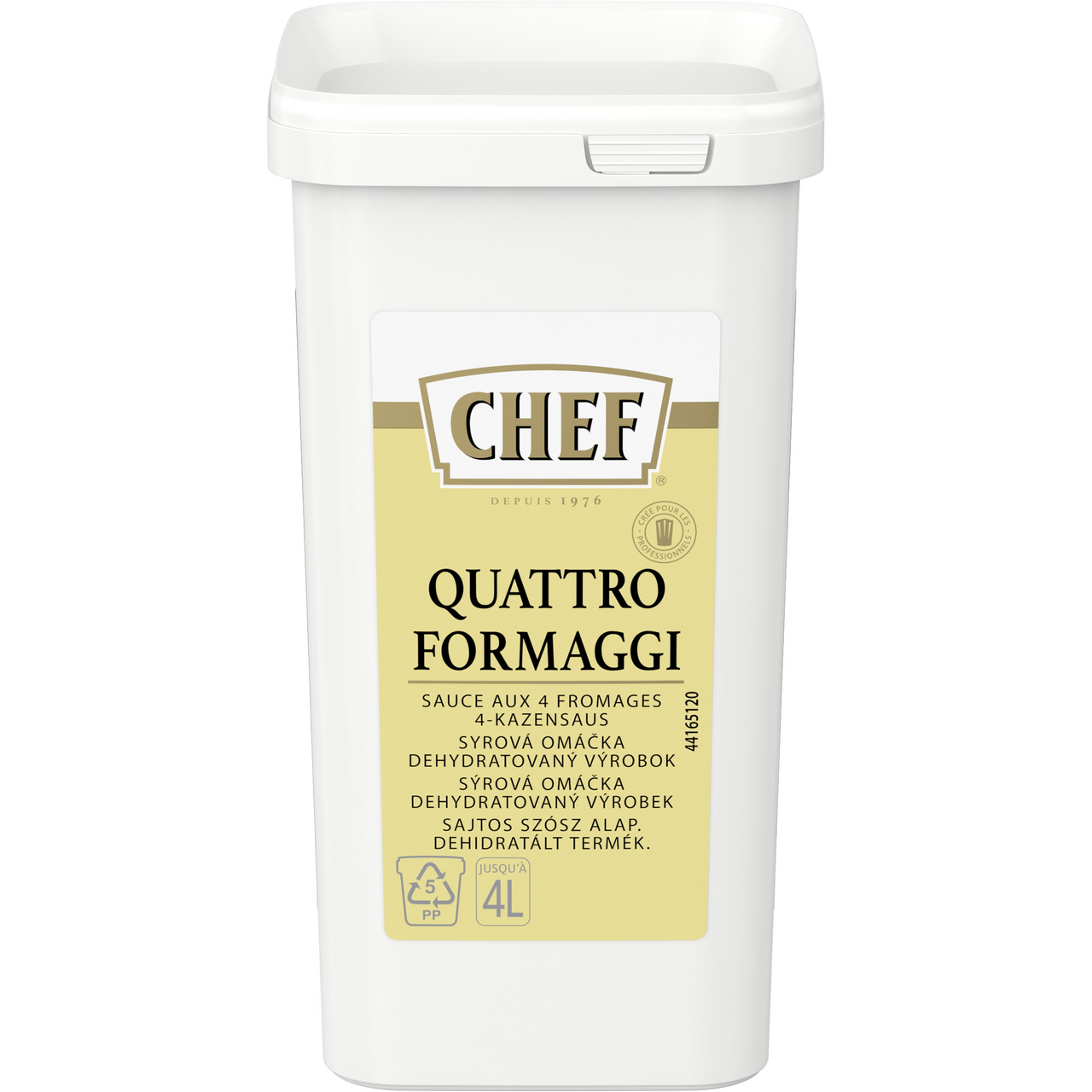 CHEF Quattro formaggi omáčka 840 g
