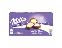 Milka Mini Stars sušienky mliečna náplň a biela čokoláda 1x150 g