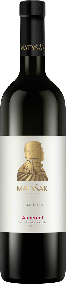 Matyšák Prediction Alibernet výber z hrozna 750 ml