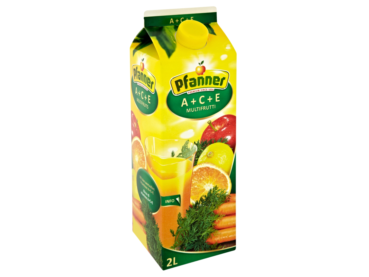 Pfanner nektár ACE multifruit 30 % 2 l