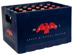 MATTONI Grand prírodná minerálna voda perlivá 24 x 330 ml SKLO