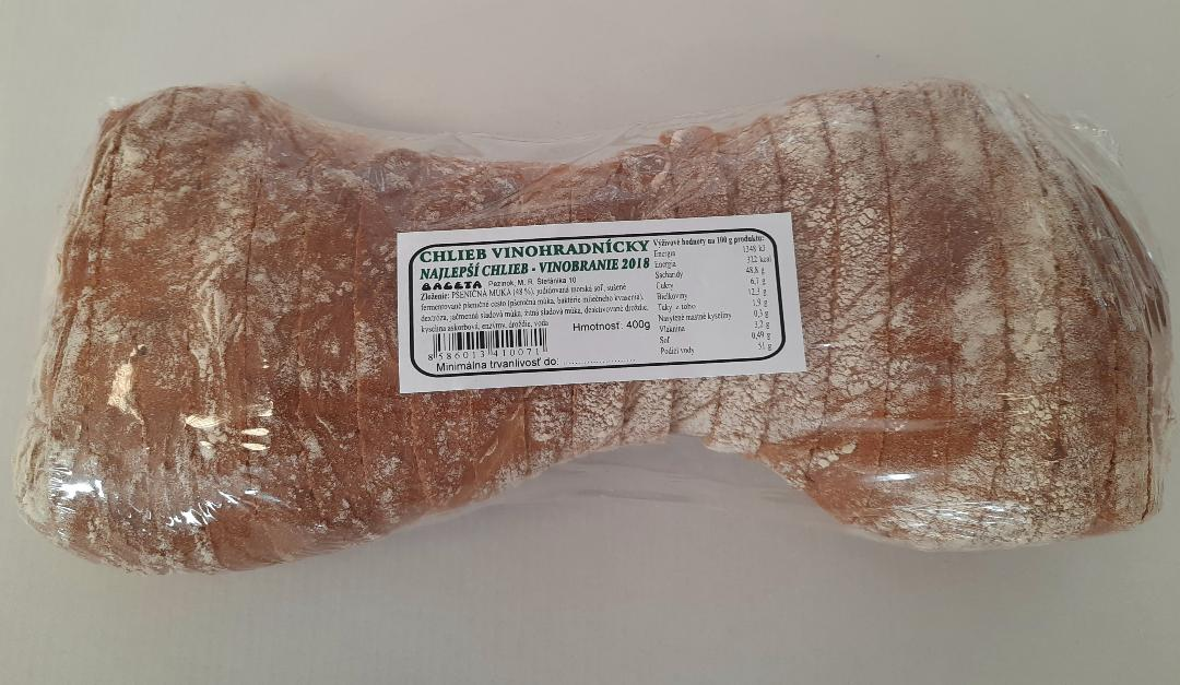 BAGETA Chlieb vinohradnícky krájaný 400 g
