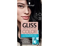 Schwarzkopf Gliss Color farba na vlasy 1-0 čierna 1x1 ks