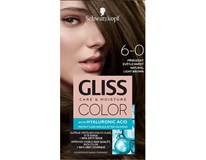 Schwarzkopf Gliss Color farba na vlasy 6-0 prirodzená svetlohnedá 1x1 ks
