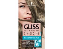 Schwarzkopf Gliss Color farba na vlasy 8-1 chladná stredná blond 1x1 ks