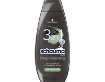 Schauma Men Uhlie a íl šampón 1x400 ml