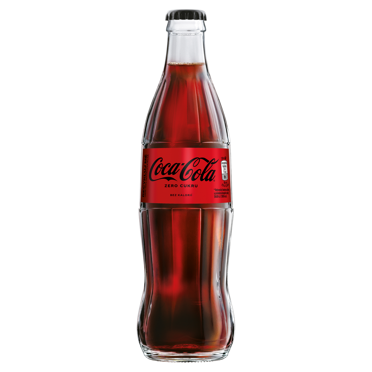 Coca-Cola Zero 24 x 330 ml vratná fľaša SKLO