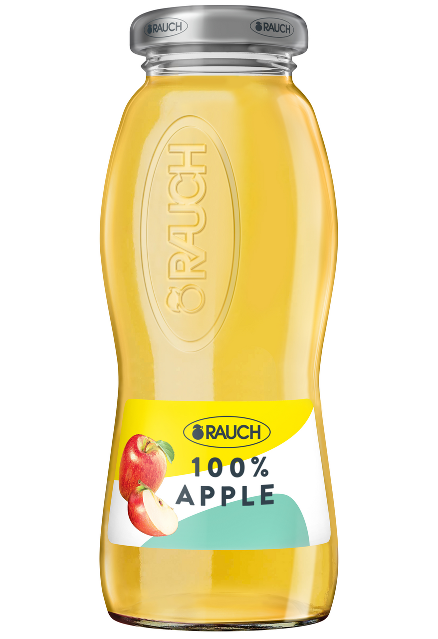 RAUCH džús jablko 100 % 24 x 200 ml SKLO