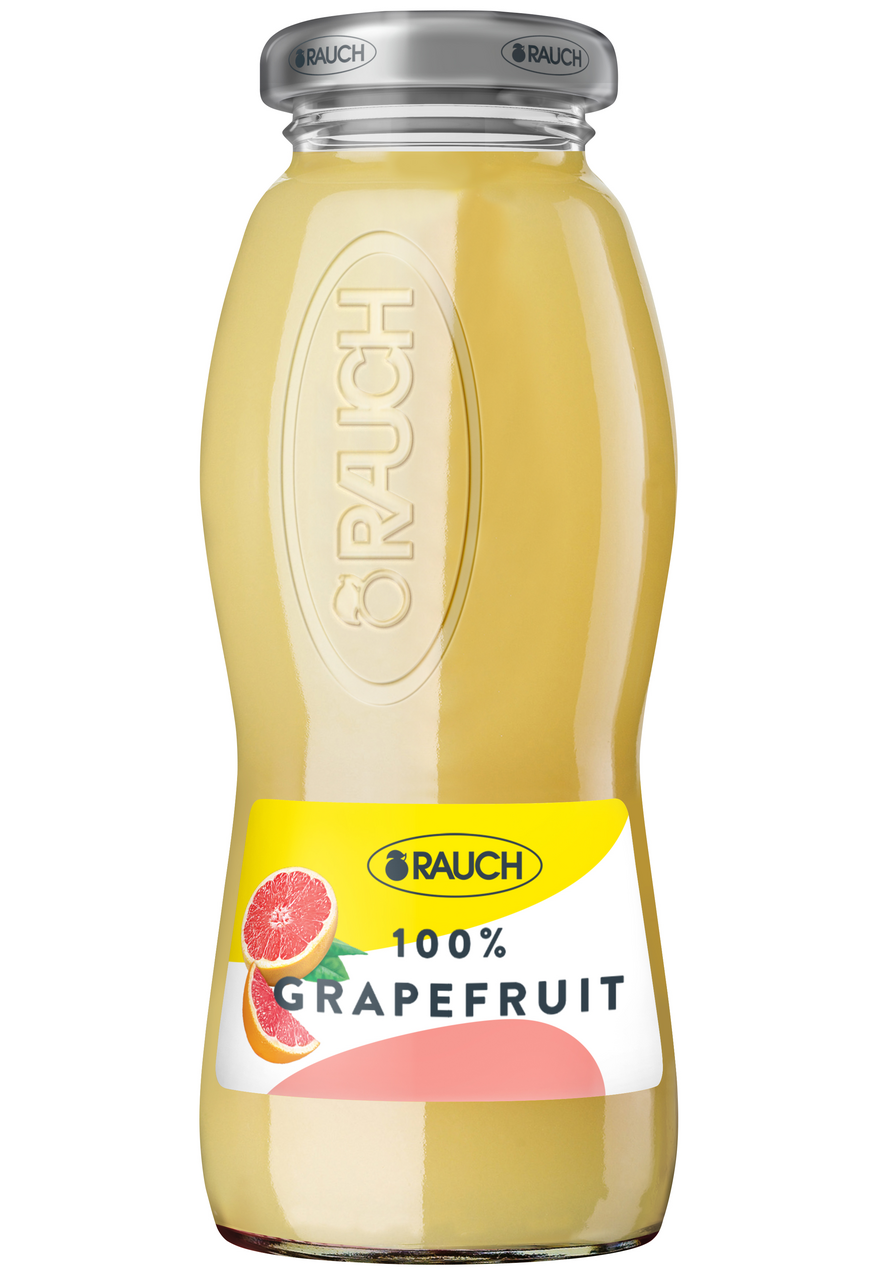 RAUCH džús grapefruit 100 % 24 x 200 ml SKLO